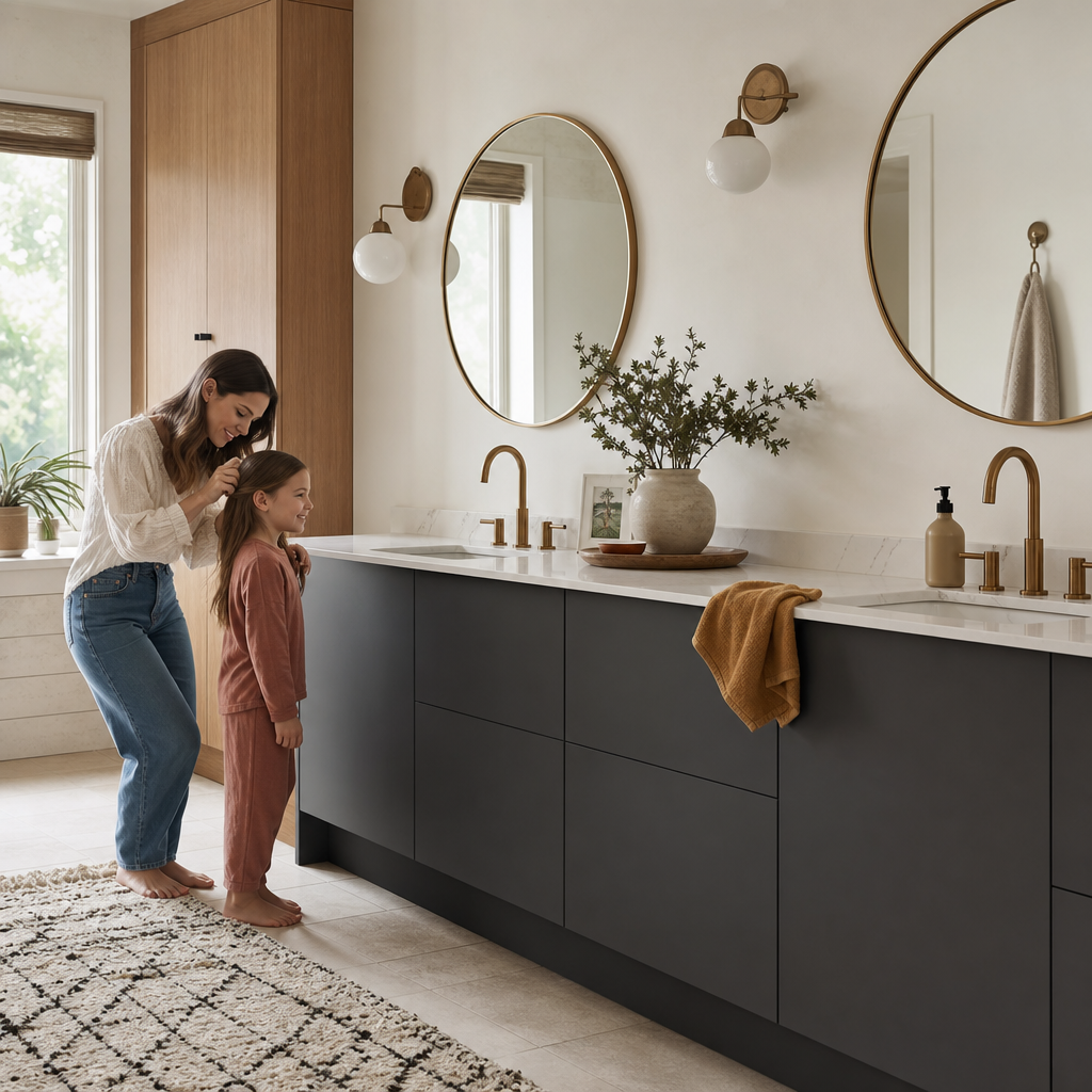 Vanité de salle de bain